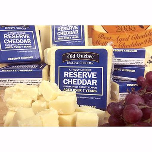 Picture of OLD QUEBEC 7YR CHEDDAR PREPACK 20/8OZ