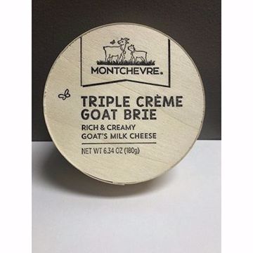 Picture of MONTCHEVRE TRIPLE CREAM GOAT BRIE 9/6.5OZ