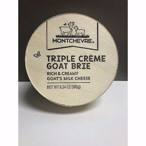 Picture of MONTCHEVRE TRIPLE CREAM GOAT BRIE 9/6.5OZ