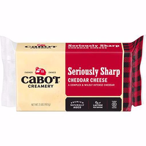 Picture of Cabot Seriously Sharp Cheddar 6/32oz
