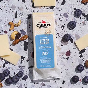 Picture of Cabot 50% Lite Deli Cheddar Bar 12/8oz