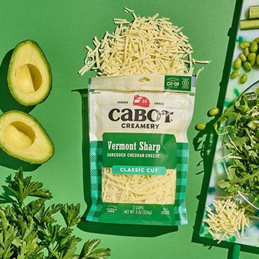 Picture of Cabot Shredded Sharp Cheddar 12/8oz