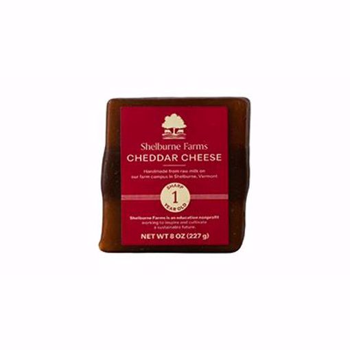 Picture of SHELBURNE 1 YEAR CHEDDAR WAXED 12/8OZ