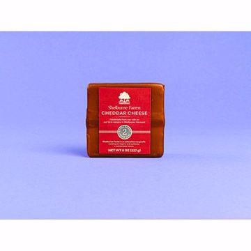 Picture of SHELBURNE 2 YEAR CHEDDAR WAXED 12/8OZ