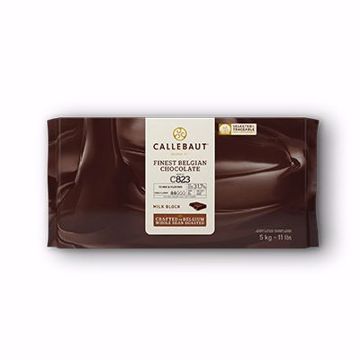 Picture of Callebaut Milk Choc C823NV 5/11lbs