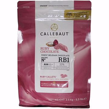 Picture of CALLEBAUT RUBY CALLETS 4/5.5LBS
