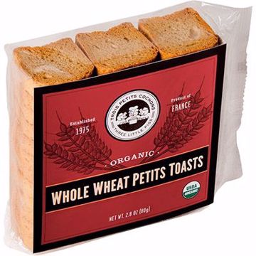 Picture of Three Pigs Toast Whole Wheat 24/2.75oz