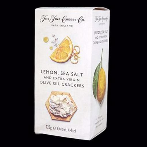Picture of FINE CHEESE LEMON, SEA SALT & EVOO CRACKERS 6/4.4OZ