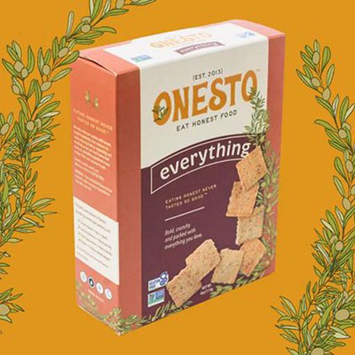 Picture of Onesto Crackers Everything 12/4 oz