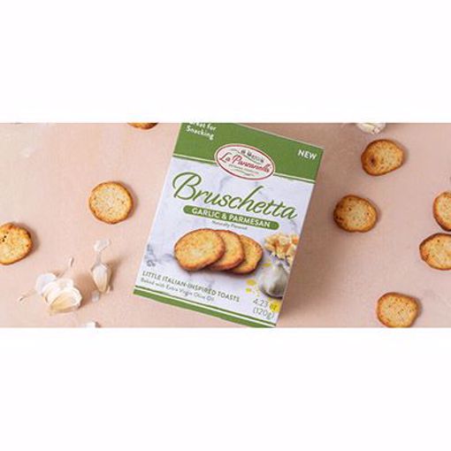 Picture of LA PANZANELLA BRUSCH. GARLIC PARM 12/4.23OZ