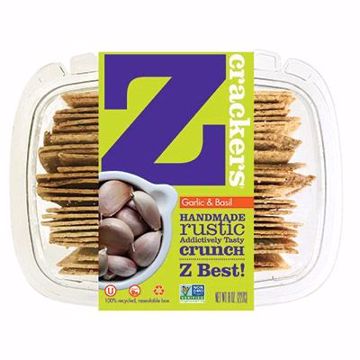 Picture of Z Cracker Garlic/Basil 12/8oz