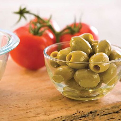 Picture of Barn Pitted Green Olives(FR214)1/10lbs