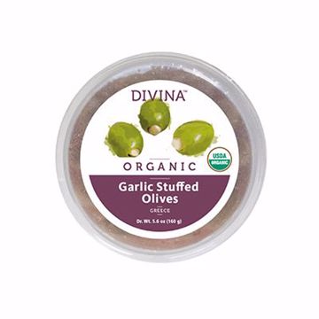 Picture of DELI CUP GARLIC STUFFED OLIVE(14276) 6/6.3OZ