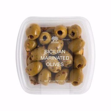 Picture of DELI CUP DIV.MAR.OLIVES W/SIC. HERBS(14575) 6/5.5OZ