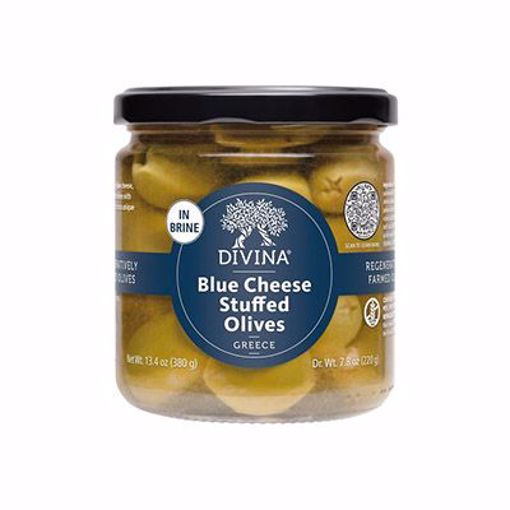 Picture of Olives Stuff/Blue(20045)JARS 6/7.8oz