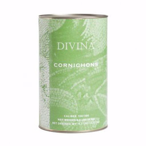 Picture of Divina Cornichon Tins 3/6.7lbs(50601)