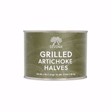 Picture of Divina Grilled Artichoke 1/2s(53700)6/4