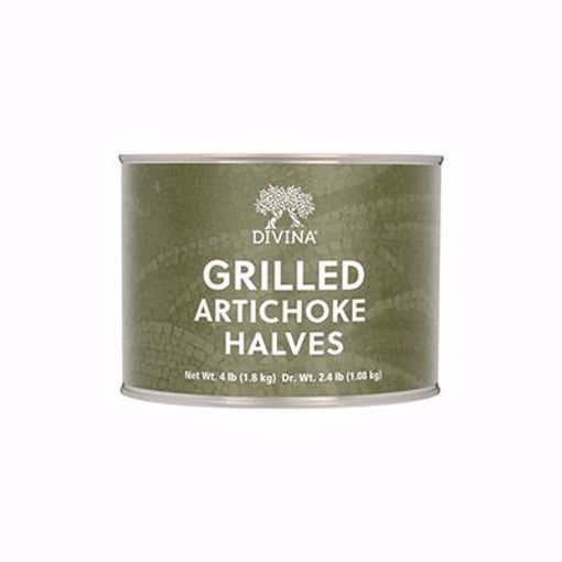 Picture of Divina Grilled Artichoke 1/2s(53700)6/4