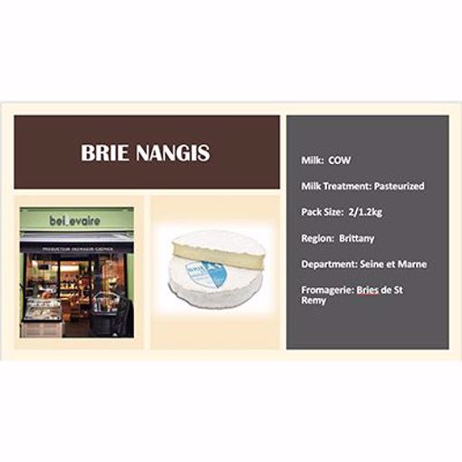 Picture of Beillevaire Brie Nangis 1/1.2kg