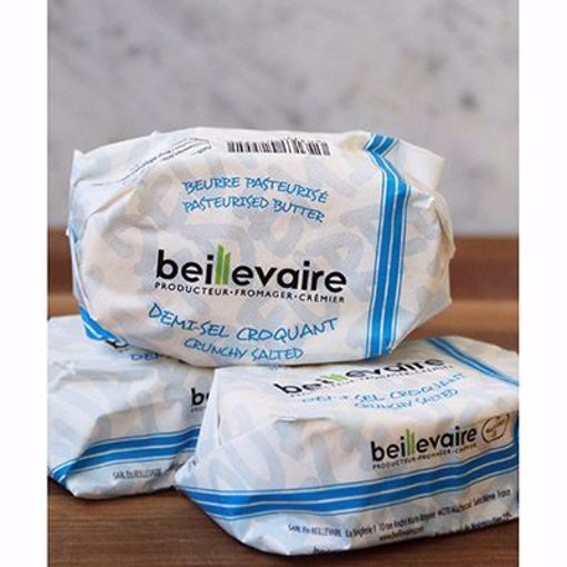 Picture of BEILLEVAIRE CRUNCHY SALTED BUTTER BAR 8/125G