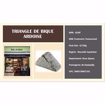Picture of Beillevaire Triangle Chevre 6/150g