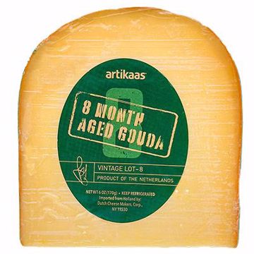 Picture of ARTIKAAS VINTAGE GOUDA 8 MO 12/6OZ