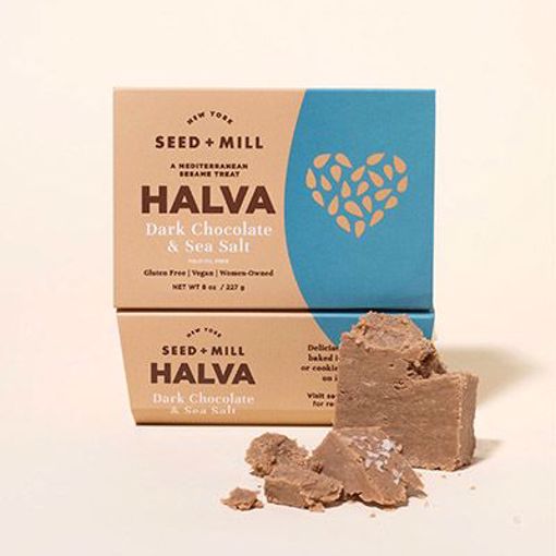 Picture of Seed & Mill Halva Sea Salt Choc 12/8oz