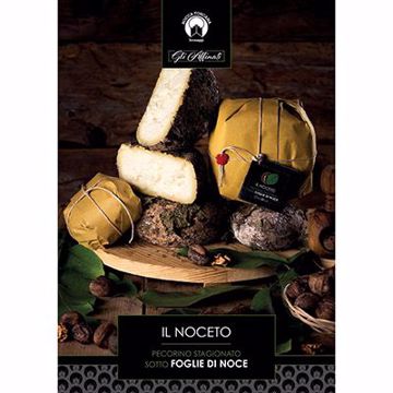 Picture of La Casera Pecorino Foglie di Noci 1/4lbs