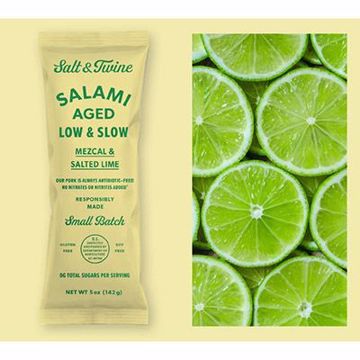 Picture of SALT & TWINE MEZCAL & SALT LIME SALAMI 12/5OZ