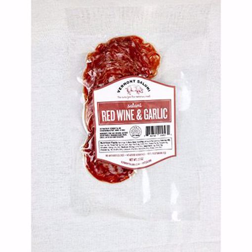Picture of VT SALUMI RED WINE & GARLIC SLICED 8/2.5OZ