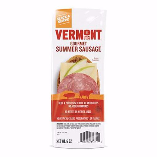 Picture of Vt. Smoke Uncured Summer Sausage 12/6oz
