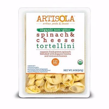 Picture of Artisola OG Spinach Cheese Tort. 6/8 oz