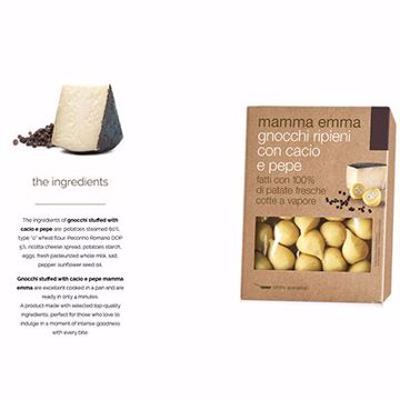 Picture of MAMMA EMMA GNOCCHI CACIO PEPPE 6/350 G