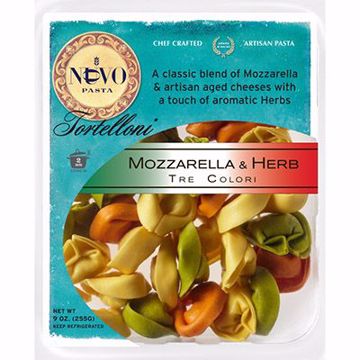 Picture of Nuovo Mozz/Herb Tricolor Tortelloni6/9oz