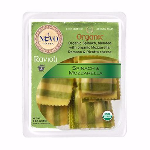Picture of Nuovo ORGANIC Spinach/Mozz Ravioli 6/9oz