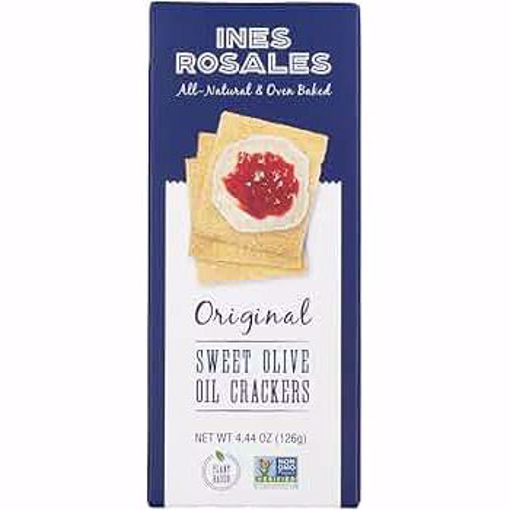 Picture of INES ROSALES ORIGINAL OLIVE OIL CRACKERS 12/4.44OZ