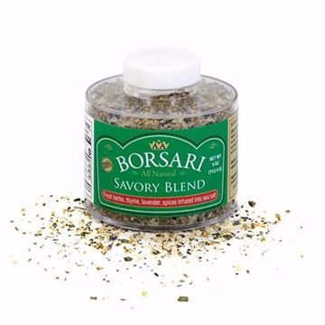 Picture of BORSARI SAVORY SEASONED SALT 6/4 OZ