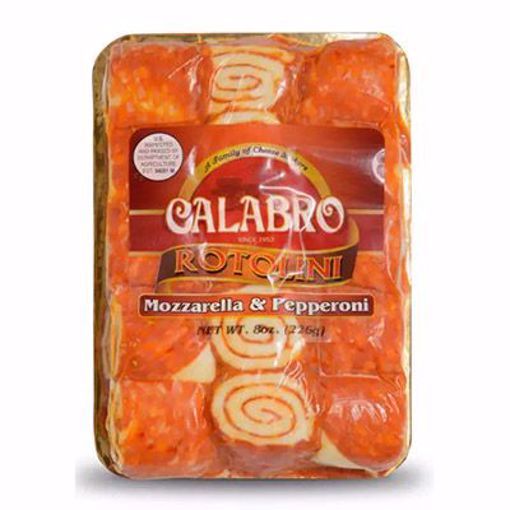 Picture of CALABRO PEPPERONI ROTOLINI 8/8 OZ