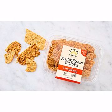 Picture of JOYFULL BAKERY EVERYTHING PARM CRISPS 8/3 OZ