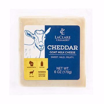 Picture of LACLARE PAST.GOAT CHEDDAR CHUNKS 12/6OZ