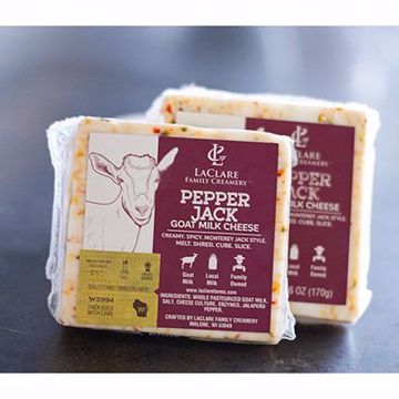 Picture of LaClare Goat Pepper Jack Chunks 12/6oz