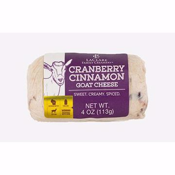 Picture of LACLARE GOAT LOG CRANBERRY CINNAMON 12/4OZ
