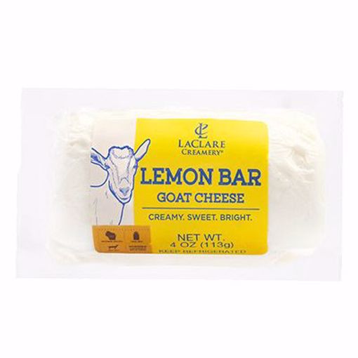 Picture of LACLARE LEMON BAR GOAT LOG 12/4OZ
