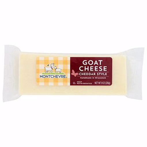 Picture of MNTC WCHED GOAT Cheddar Bar 12/8oz