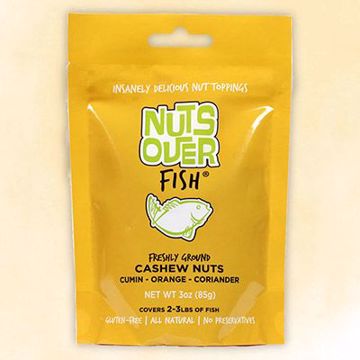 Picture of NUTS OVER FISH GROUND CASHEWS 6/3 OZ
