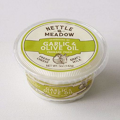 Picture of Nettle Meadow Garlic&Oil Chevre 8/5oz