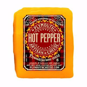 Picture of Plymouth Cheese Hot Pepper (Raw) 12/8oz