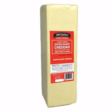 Picture of Old Quebec Cheddar Three Year 2/5 lb