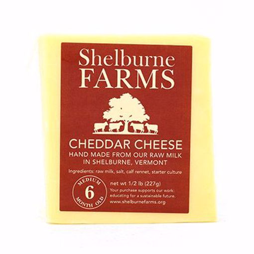 Picture of Shelburne Farms Cheddar 6 Month Cryo 12/8oz