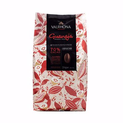 Picture of Valrhona Chocolate Feves Guanaja 70% 3/3 kg